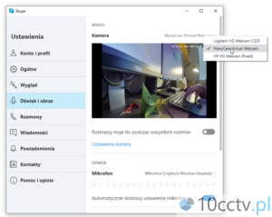 use ip cam with skype